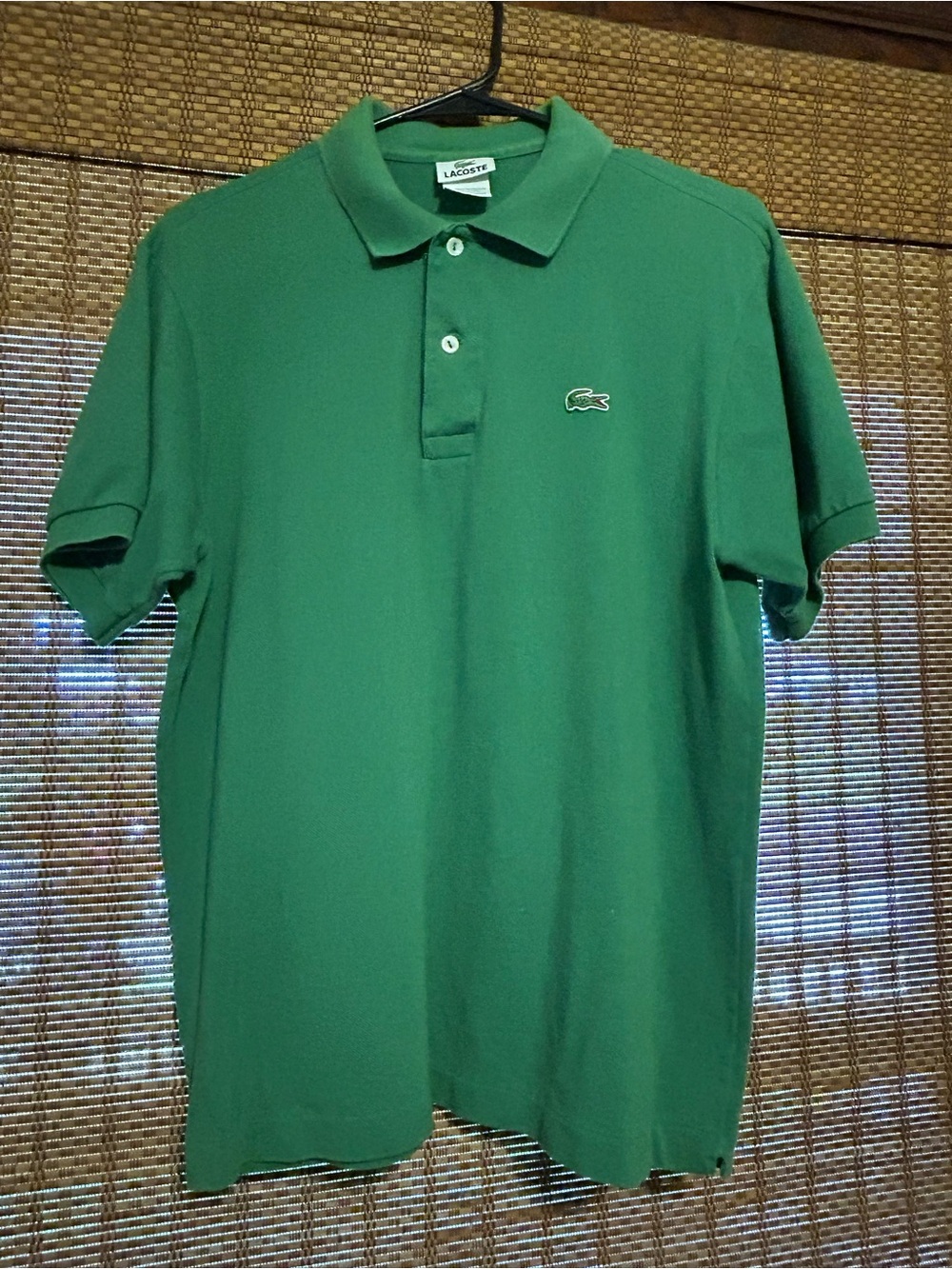 Lacoste Men's Bright Green Classic Polo Shirt